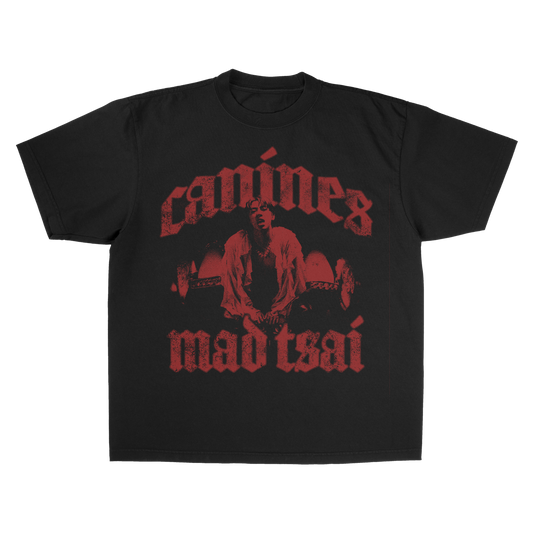 CANINES Black Tee